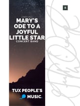 Mary's Ode to a Joyful Little Star Concert Band sheet music cover